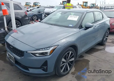 2021 Polestar 2 Launch Edition z USA, uszkodzony, nr VIN LPSED3KA6ML014113